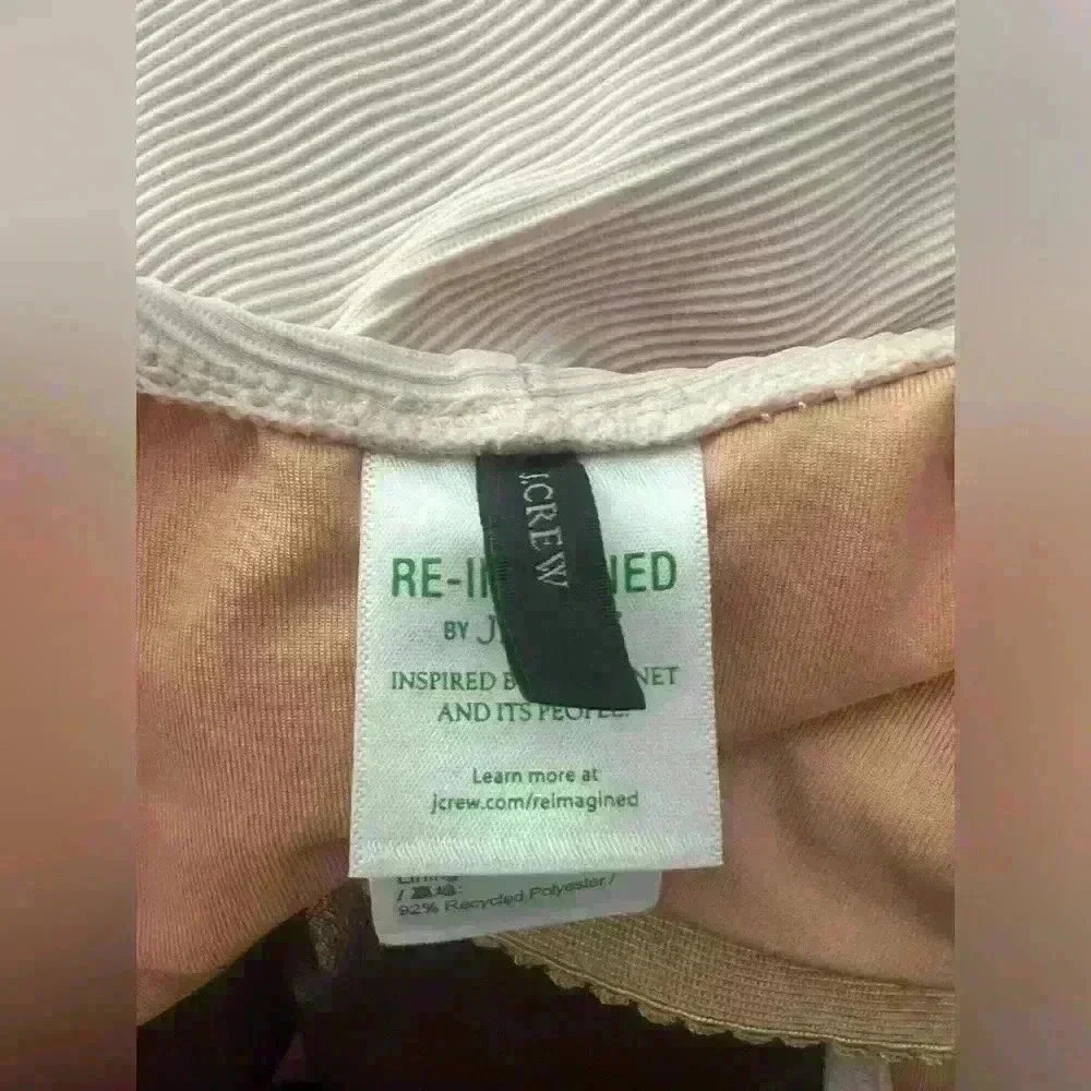 J crew light pink ribbed one piece 12 - Picture 5 of 6